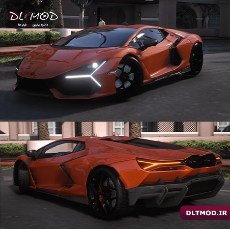 مود ماشین Lamborghini Revuelto 2023 V.2 برای بازی GTA V