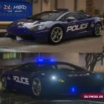 مود ماشین پلیس 2008 Lamborghini Gallardo LP 560-4 SCPD برای GTA V