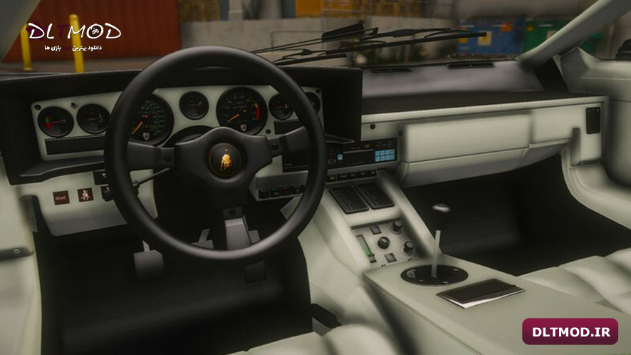 مود ماشین 1985 Lamborghini Countach 5000QV(1)