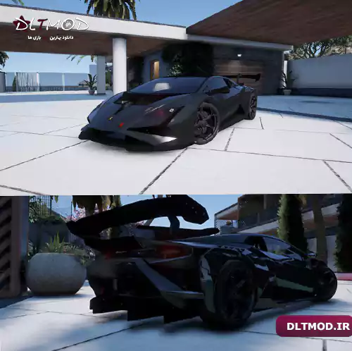 مود ماشین لامبورگینی هوراکان سوپر تروفئو برای GTA V