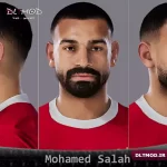 فیس Mohamed Salah برای PES 2021