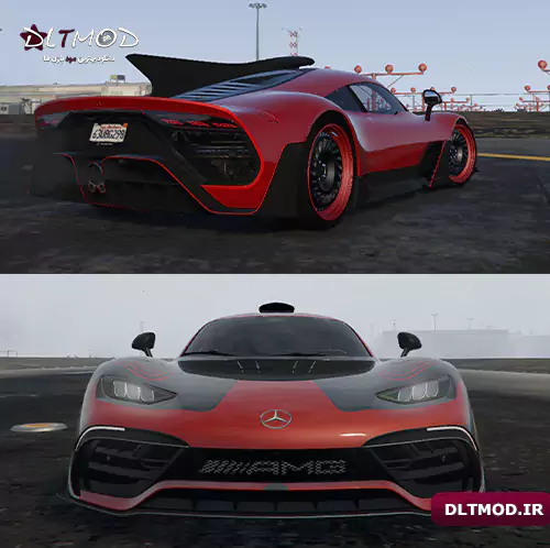 مود ماشین 2021 Mercedes-AMG ONE برای GTA V