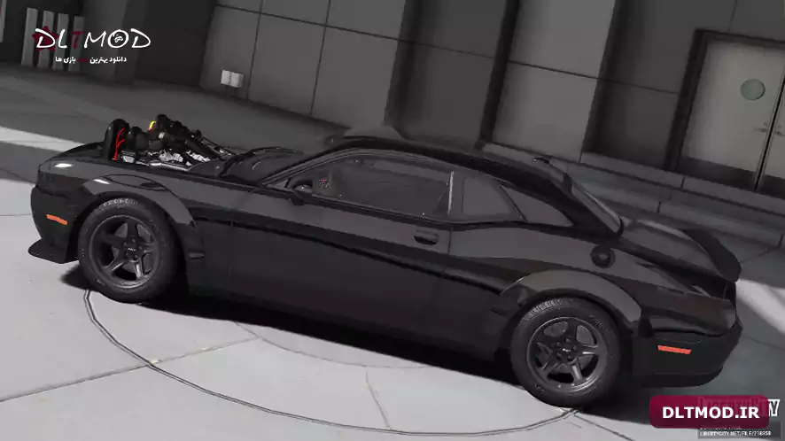 Dodge Challenger SRT Demon Twin Turbo Rainbow Lights{dltmod.ir}1