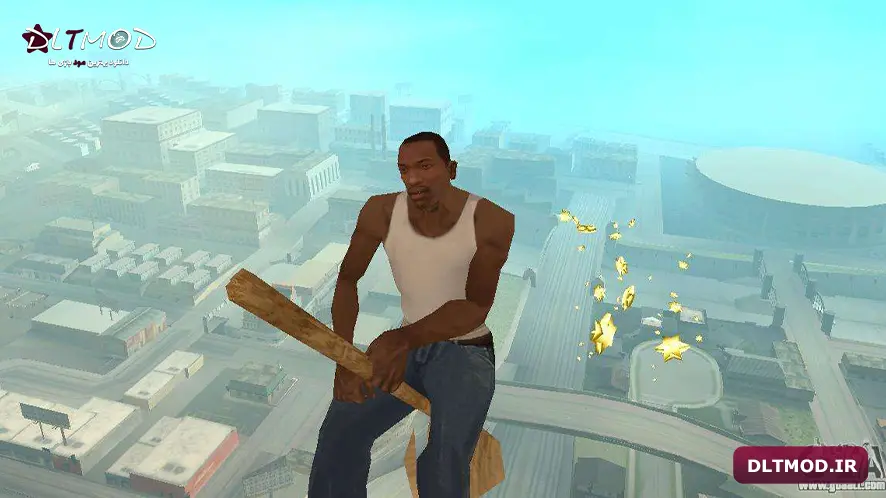 Flying broom mod for GTA San Andreas 3