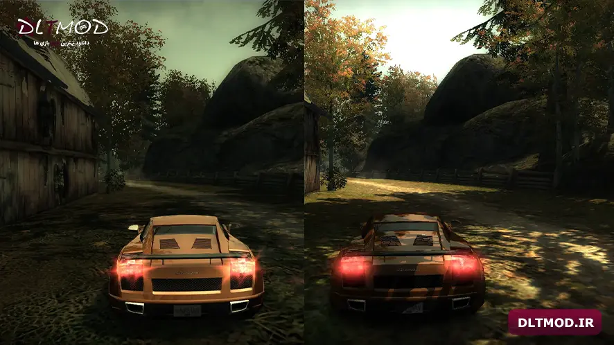 Texture quality enhancement mod TEXTURE 4X upscale for NFS MW 2005 3