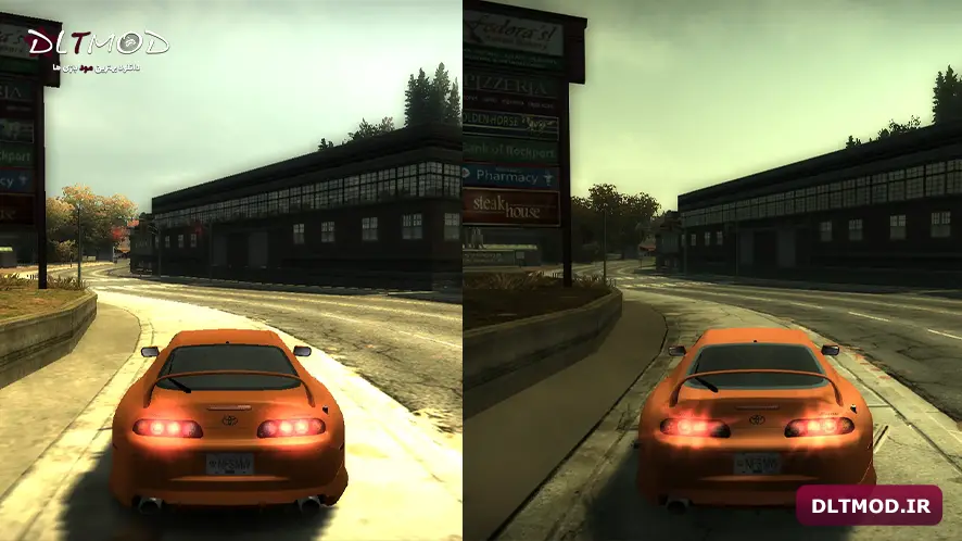 Texture quality enhancement mod TEXTURE 4X upscale for NFS MW 2005