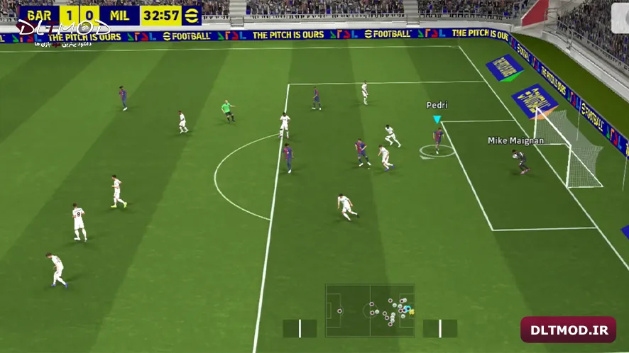 بازی اندروید eFootball 2025 PSP