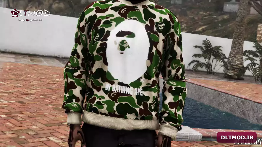 BAPE sweatshirt pack for Franklin and MP Male{dltmod.ir}1