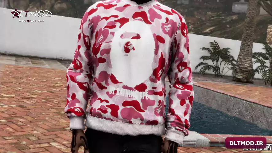 BAPE sweatshirt pack for Franklin and MP Male{dltmod.ir}2