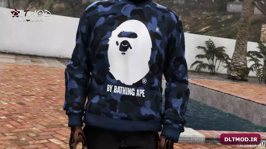 BAPE sweatshirt pack for Franklin and MP Male{dltmod.ir}3