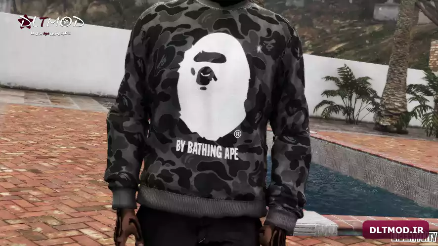 BAPE sweatshirt pack for Franklin and MP Male{dltmod.ir}4