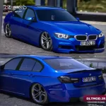 مود ماشین BMW 320i F30 برای GTA V