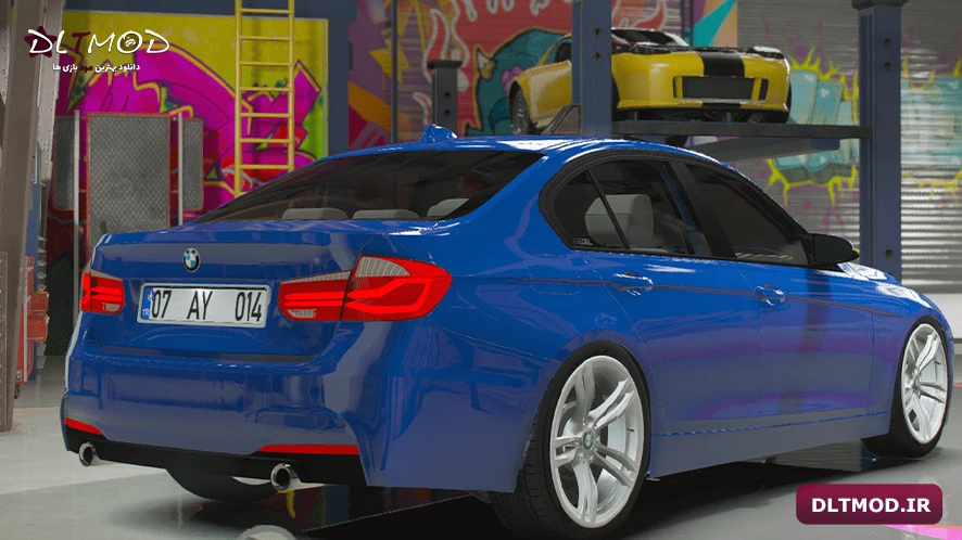 BMW 320i F30 car mod for GTA V 2