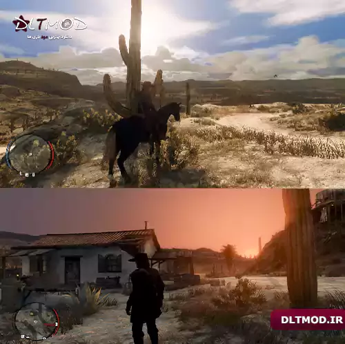 مود گرافیکی (Hollow RDR Reshade) برای RDR1