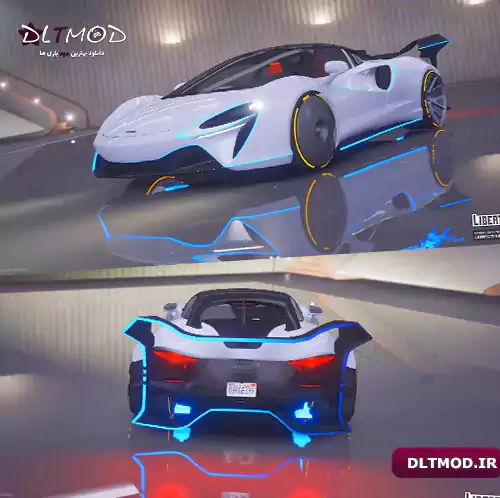 مود ماشین مک لارن McLaren Artura Widebody Dragon Edition 2022 برای GTA V
