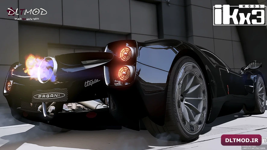 Pagani Utopia car mod for GTA V 1