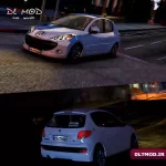 مود ماشین پژو 207 (Peugeot 207 ) برای GTA V
