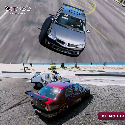 مود ماشین L90 یا رنو dacia logan برای GTA V