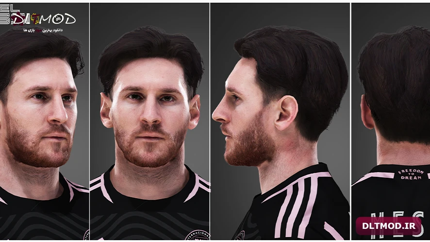 فیس Lionel Messi برای PES 2021