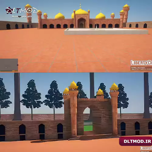 مود نقشه جدید مسجد بدشاهی برای GTA V