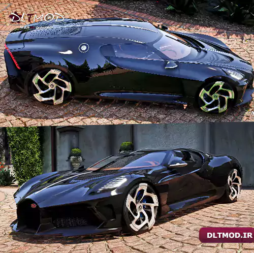 مود ماشین بوگاتی ( Bugatti La Voiture ) برای GTA V