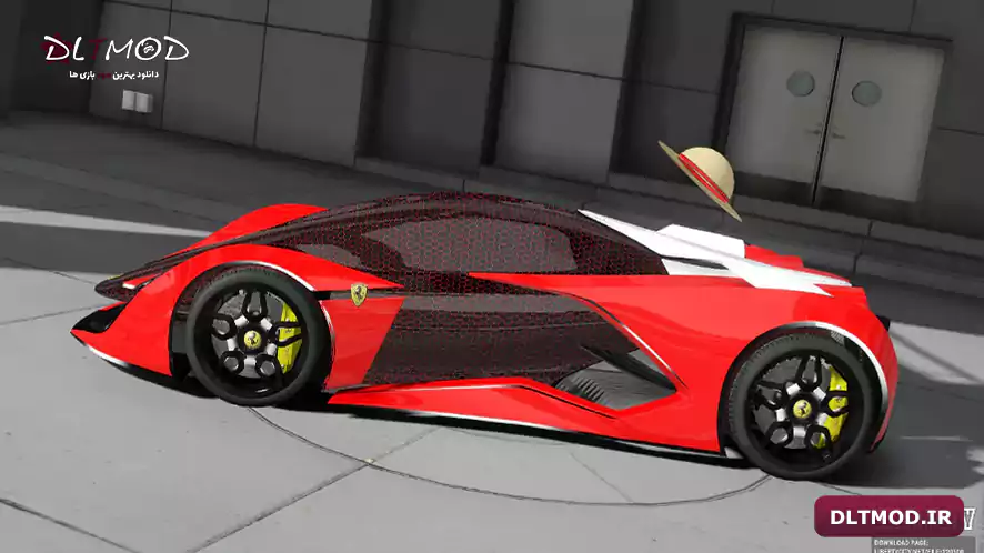 Ferrari Impronta 3D Luffy Gear 4 Wano Dinamic{dltmod.ir}2