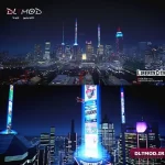 مود نقشه جدید پرتوهای هولوگرافیک به سبک سایبرپانک (Holographic rays in cyberpunk style) برای GTA IV