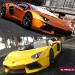 مود ماشین لامبورگینی آونتادور (Lamborghini Aventador) برای GTA IV