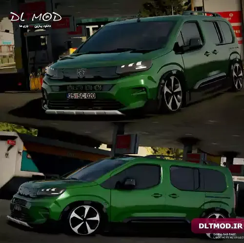 مود ماشین پژو ریفتر (2024 Peugeot Rifter) برای GTA San اندروید