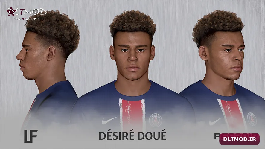 Desire Doue Face for PES 2017 1