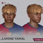 فیس Lamine Yamal برای PES 2017