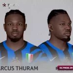 مود فیس Marcus Thuram برای PES 2017