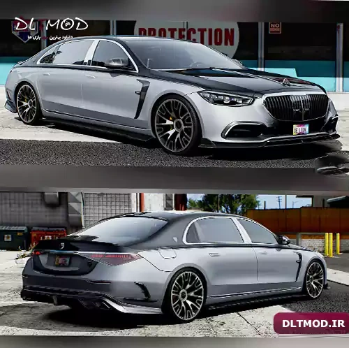مود ماشین مرسدس میباخ 2023 Mansory S680 برای GTA V