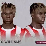 مود فیس Nico Williams برای PES 2017