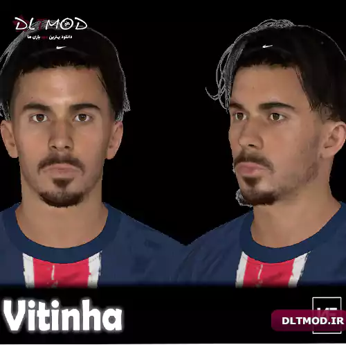مود فیس Vitinha برای PES 2017
