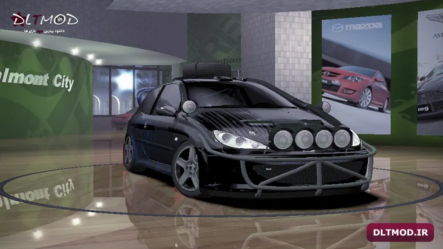 2004 Peugeot 206 RC Car Mod for Need for Speed 1