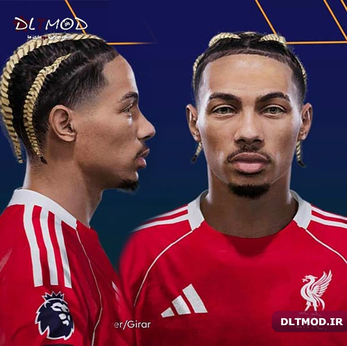 مود فیس 2021 Hugo Ekitike برای PES 2021