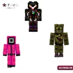 مود پک 7 عدد اسکین خفن ماینکرفت برای تمامی نسخه های ماینکرفت