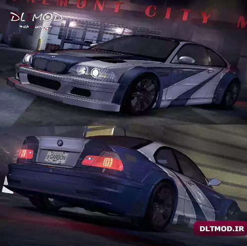 مود ماشین بی ام وه(BMW M3 GTR)برای نید فور اسپید کربن
