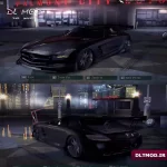 مود ماشین مرسدس Mercedes-Benz SLS AMG برای نید فور اسپید کربن