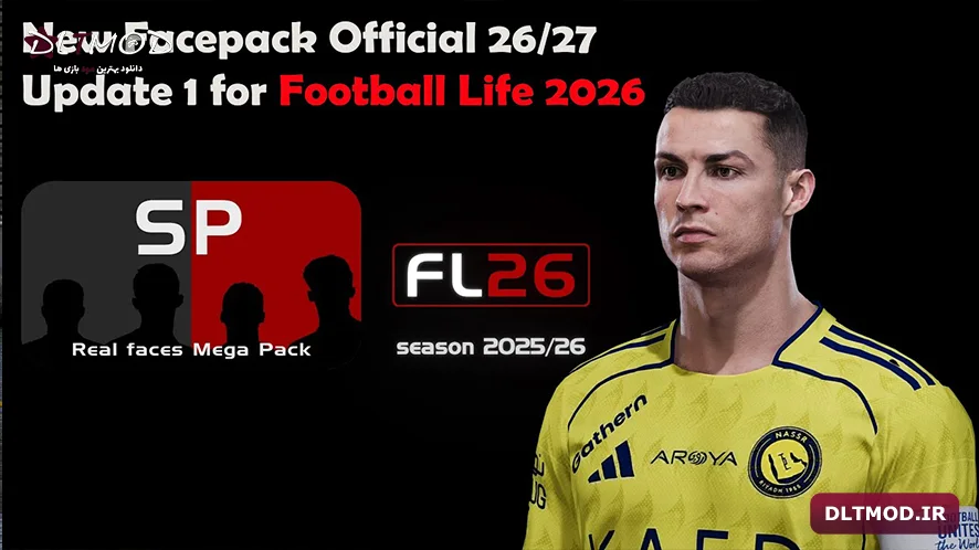 مگا فیس پک برای SP Football Life PES 2021
