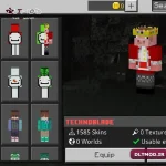 بزرگترین اسکین پک ماینکرافت (بیش از 1500 اسکین) نسخه Pocket Edition
